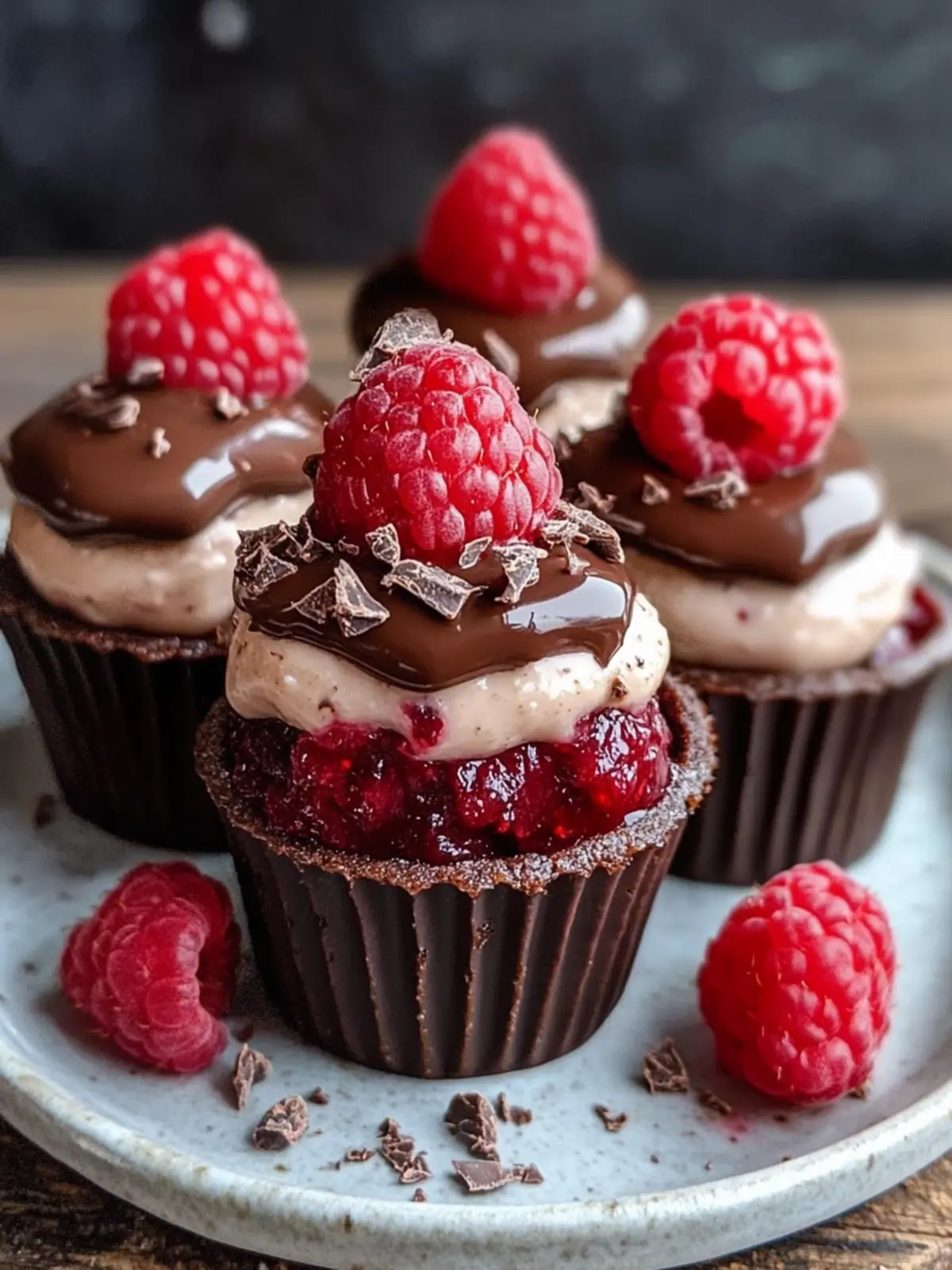 Decadent Raspberry Chocolate Mousse Cups You’ll Love Forever Raspberry Chocolate Mousse Cups