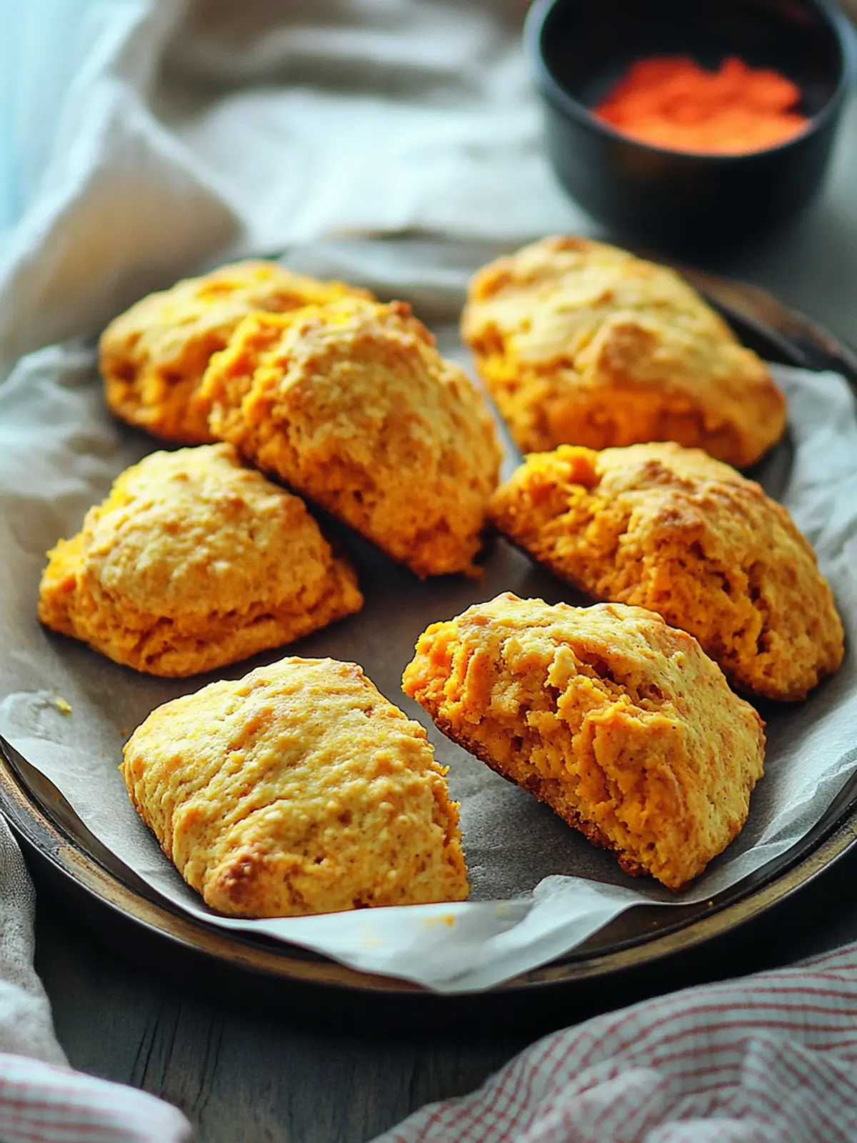 Sweet Potato Scones with Honey Glaze: A Cozy Treat Sweet Potato Scones