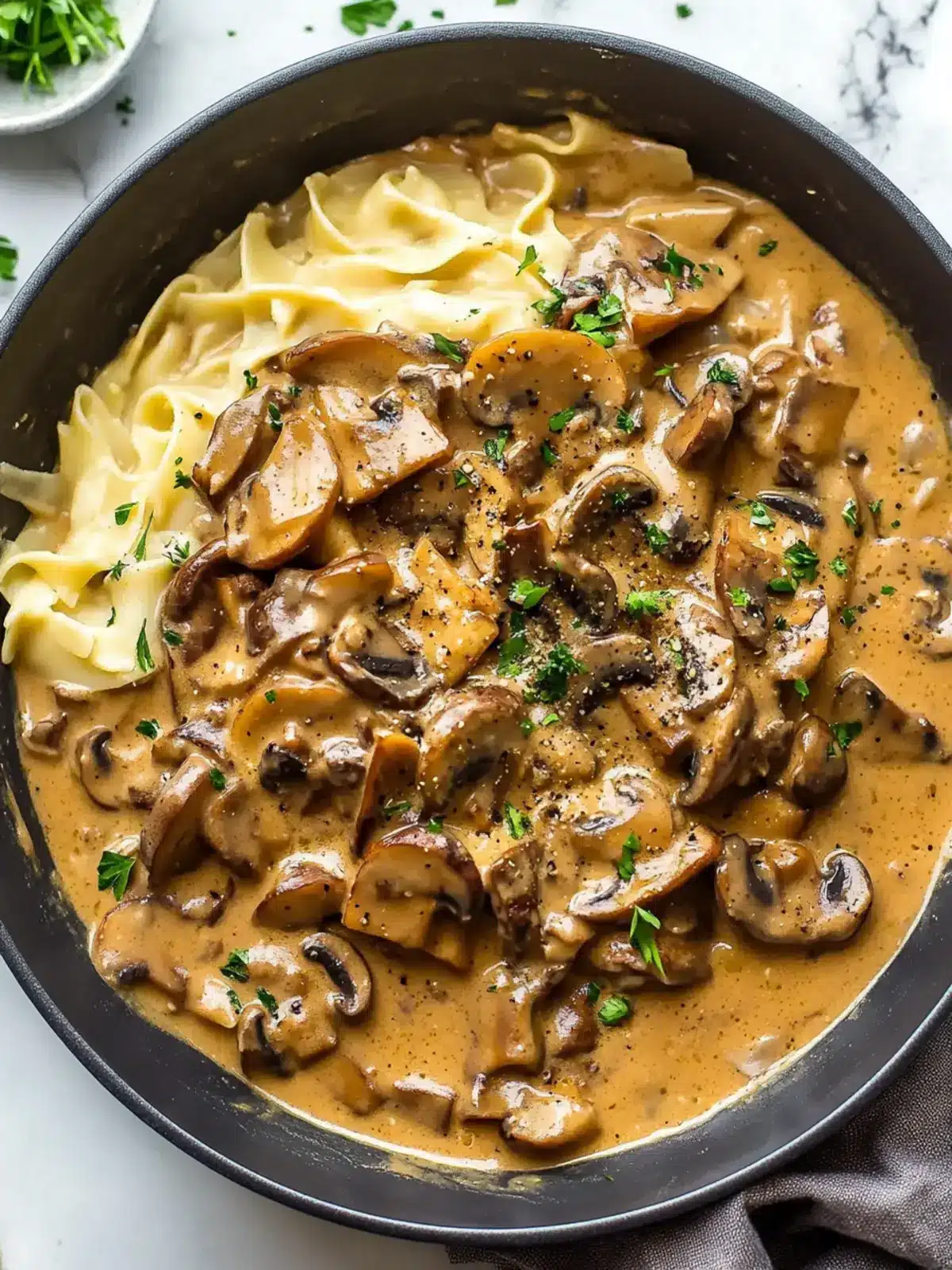 Delicious Vegan Mushroom Stroganoff in Just 30 Minutes Mushroom Stroganoff