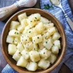 Delicious Yuca with Garlic Sauce: A Flavor Explosion at Home Yuca with Garlic Sauce