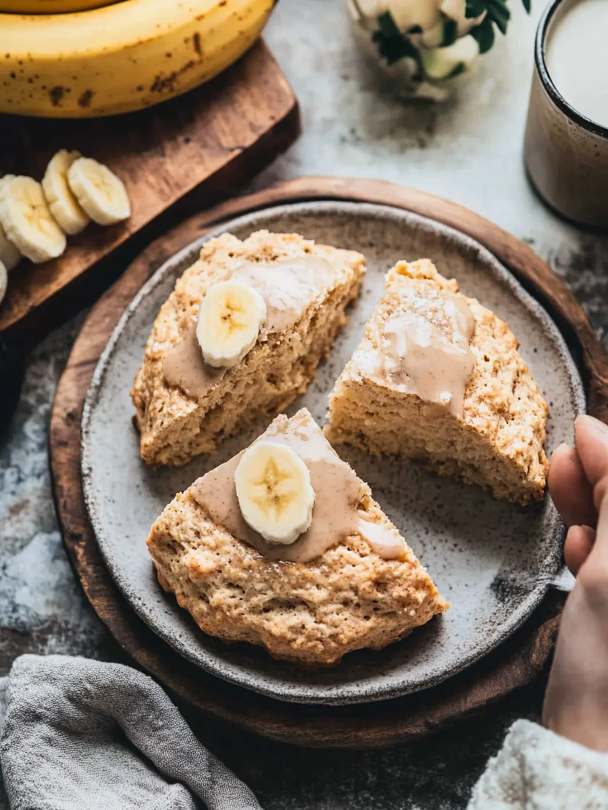 Deliciously Fluffy Banana Scones You Can't Resist Banana Scones