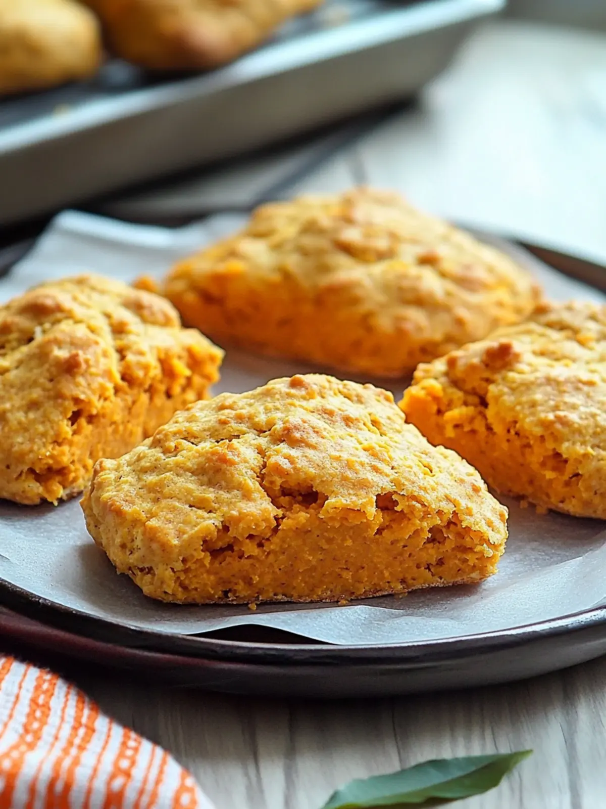 Sweet Potato Scones with Honey Glaze: A Cozy Treat Sweet Potato Scones
