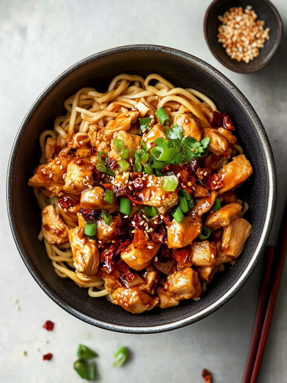 Ultimate Kung Pao Chicken Noodles Ready in 30 Minutes Kung Pao Chicken Noodles