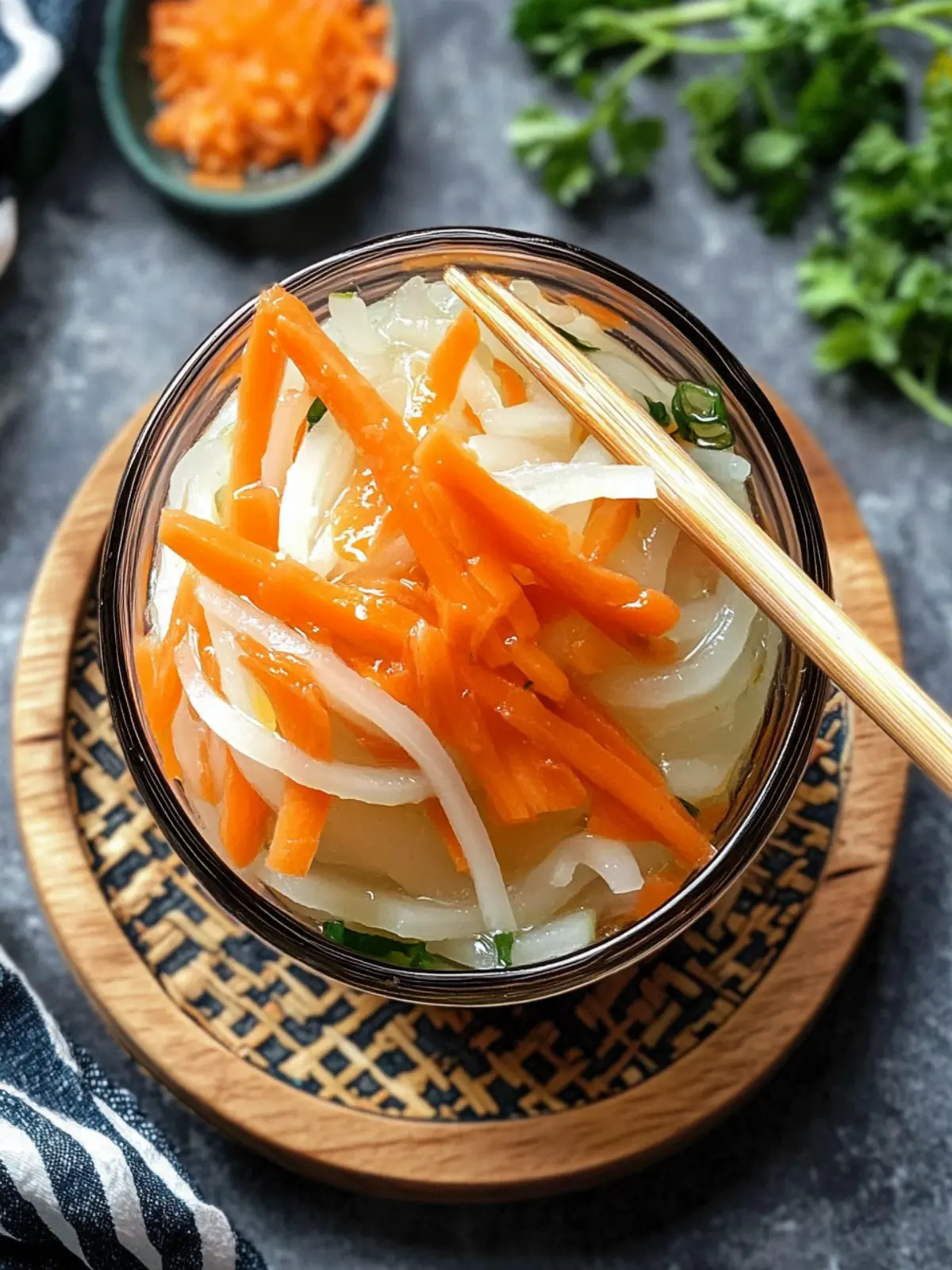 Zesty Pickled Daikon & Carrots for a Flavorful Crunch Pickled Daikon & Carrots