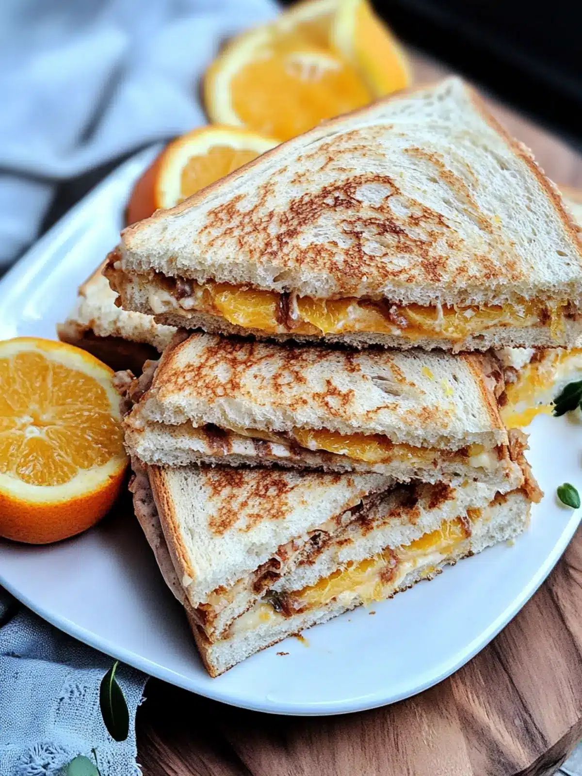 Irresistible Orange Cinnamon Sandwiches for Blissful Snacking Orange Cinnamon Sandwiches