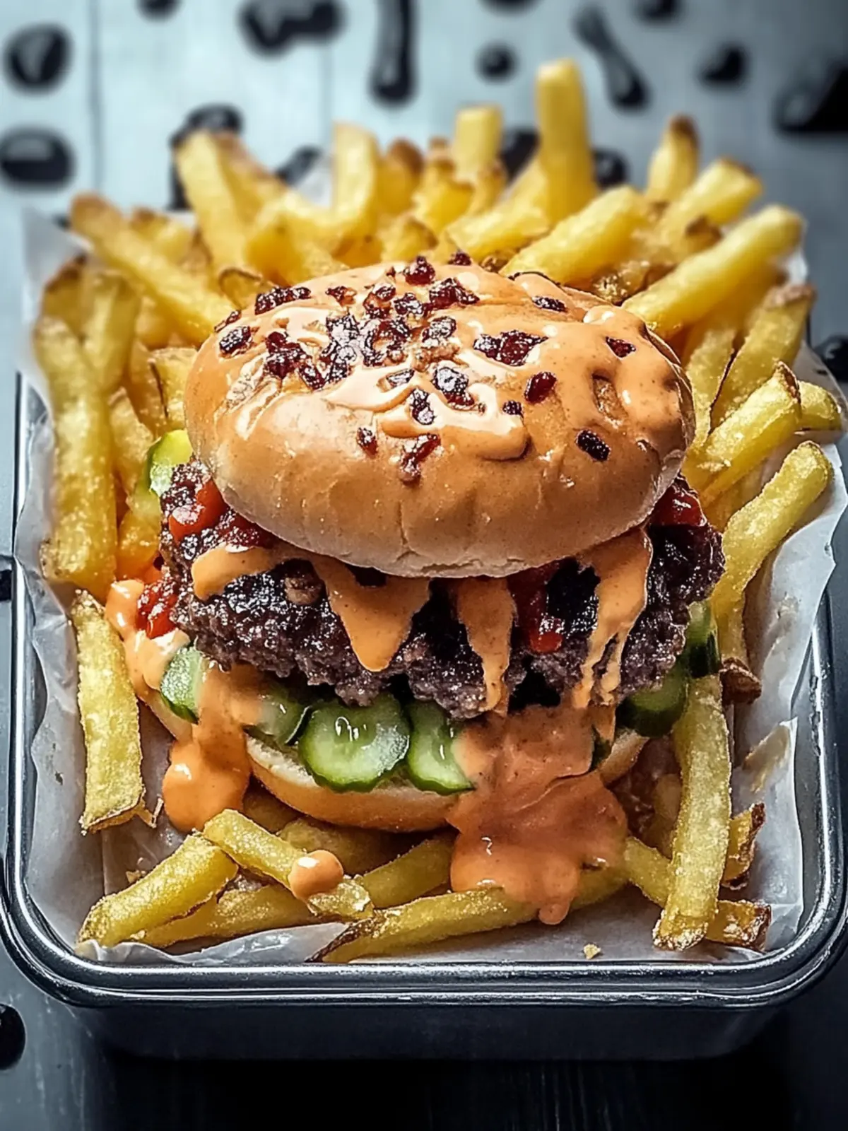 Delicious Smash Burger Fries: Ultimate Comfort Food Bliss Smash Burger Fries
