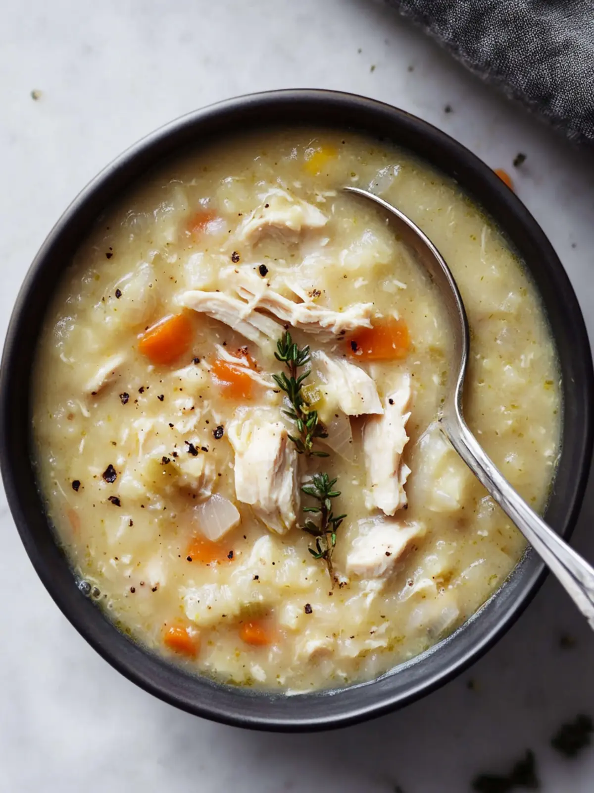 Rich and Creamy Cauliflower Chicken Soup for Cozy Nights Cauliflower Chicken Soup