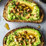 Pistachio Honey Avocado Toast: A Deliciously Unique Boost PISTACHIO HONEY AVOCADO TOAST