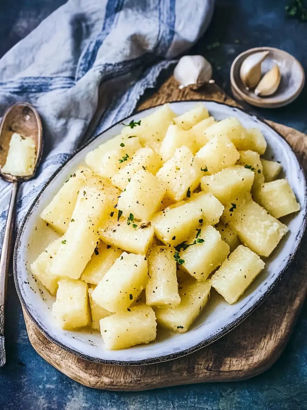 Delicious Yuca with Garlic Sauce: A Flavor Explosion at Home Yuca with Garlic Sauce