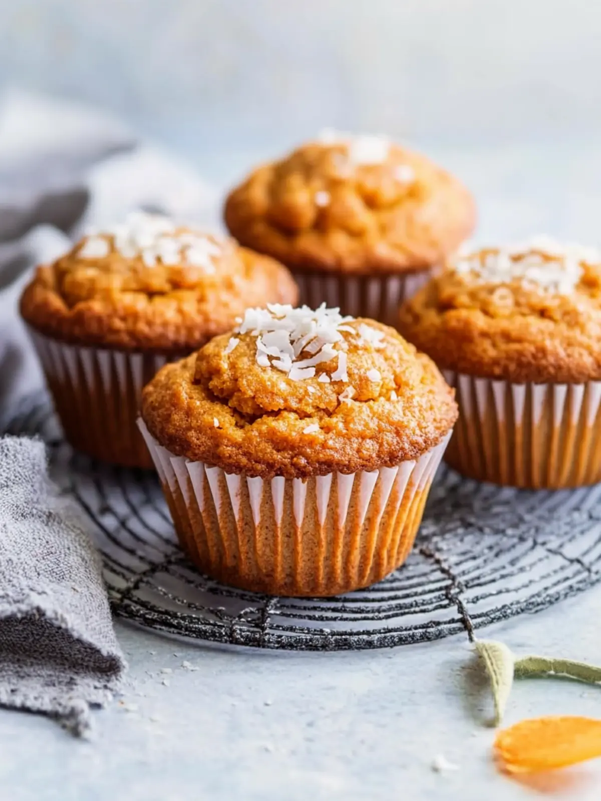 Coconut and Sweet Potato Muffins You’ll Love to Bake Today Coconut and Sweet Potato Muffins