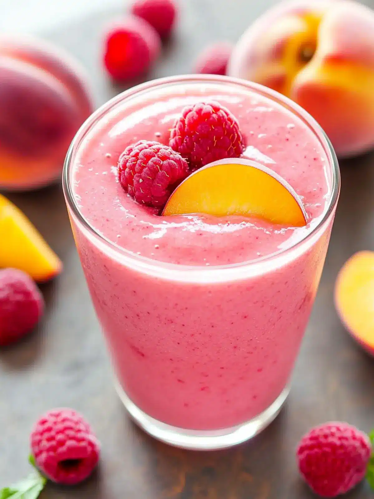 Delicious Raspberry Peach Smoothie for a Refreshing Boost Raspberry Peach Smoothie