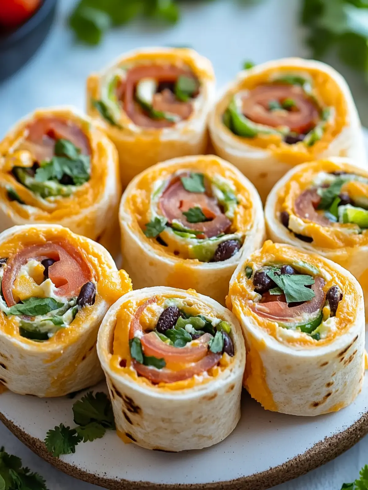 Easy Taco Cream Cheese Pinwheels for Fun Snack Time Taco Cream Cheese Pinwheels