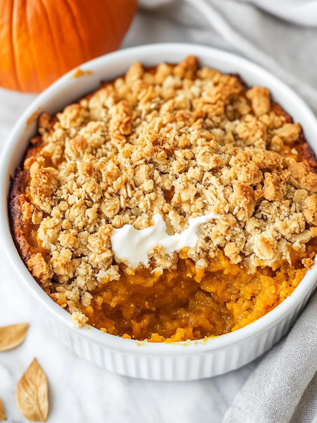 Irresistible Pumpkin Crumble That'll Wow Your Guests Pumpkin Crumble