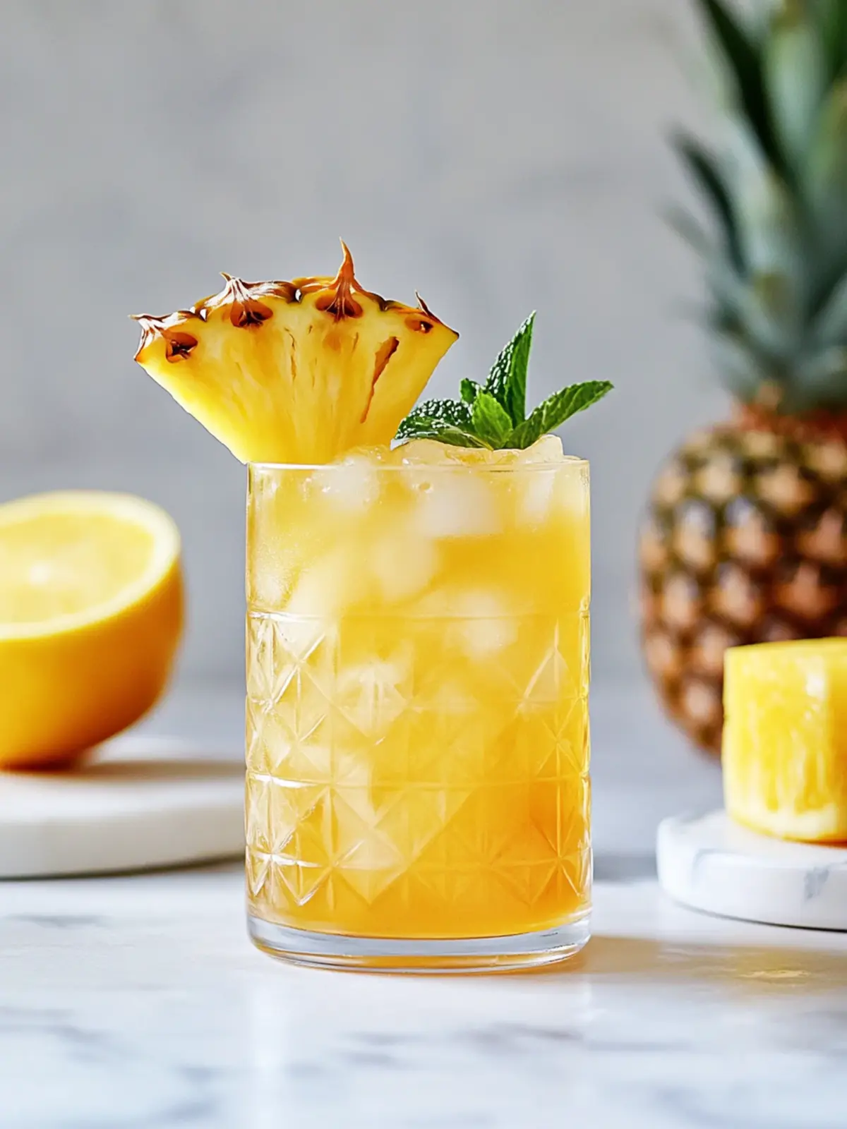 Refreshing Pineapple Bourbon Lemonade for Vibrant Summer Sips Pineapple Bourbon Lemonade