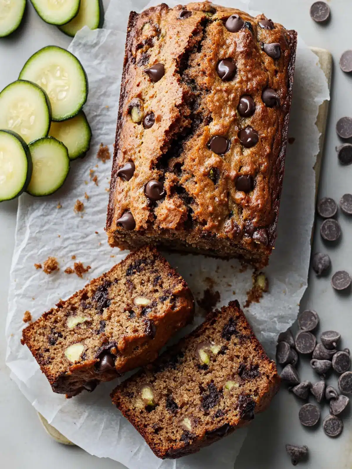 Delicious Peanut Butter Chocolate Chip Zucchini Bread Bliss Peanut Butter Chocolate Chip Zucchini Bread