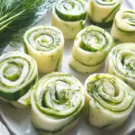 Delicious Cucumber Dill Pinwheels for Refreshing Snacking Cucumber Dill Pinwheels