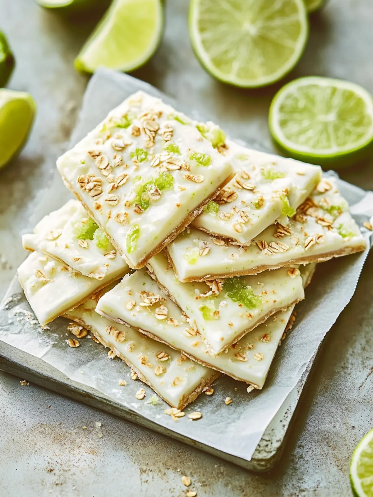 Zesty Key Lime Pie Yogurt Bark for a Cool Sweet Treat Key Lime Pie Yogurt Bark