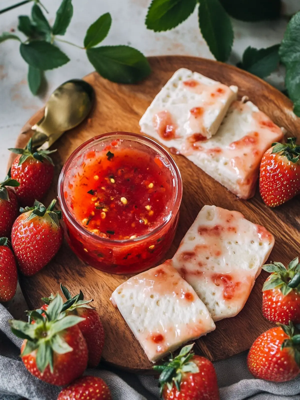Sweet and Spicy Strawberry Jalapeno Jam for Home Cooks Strawberry Jalapeno Jam