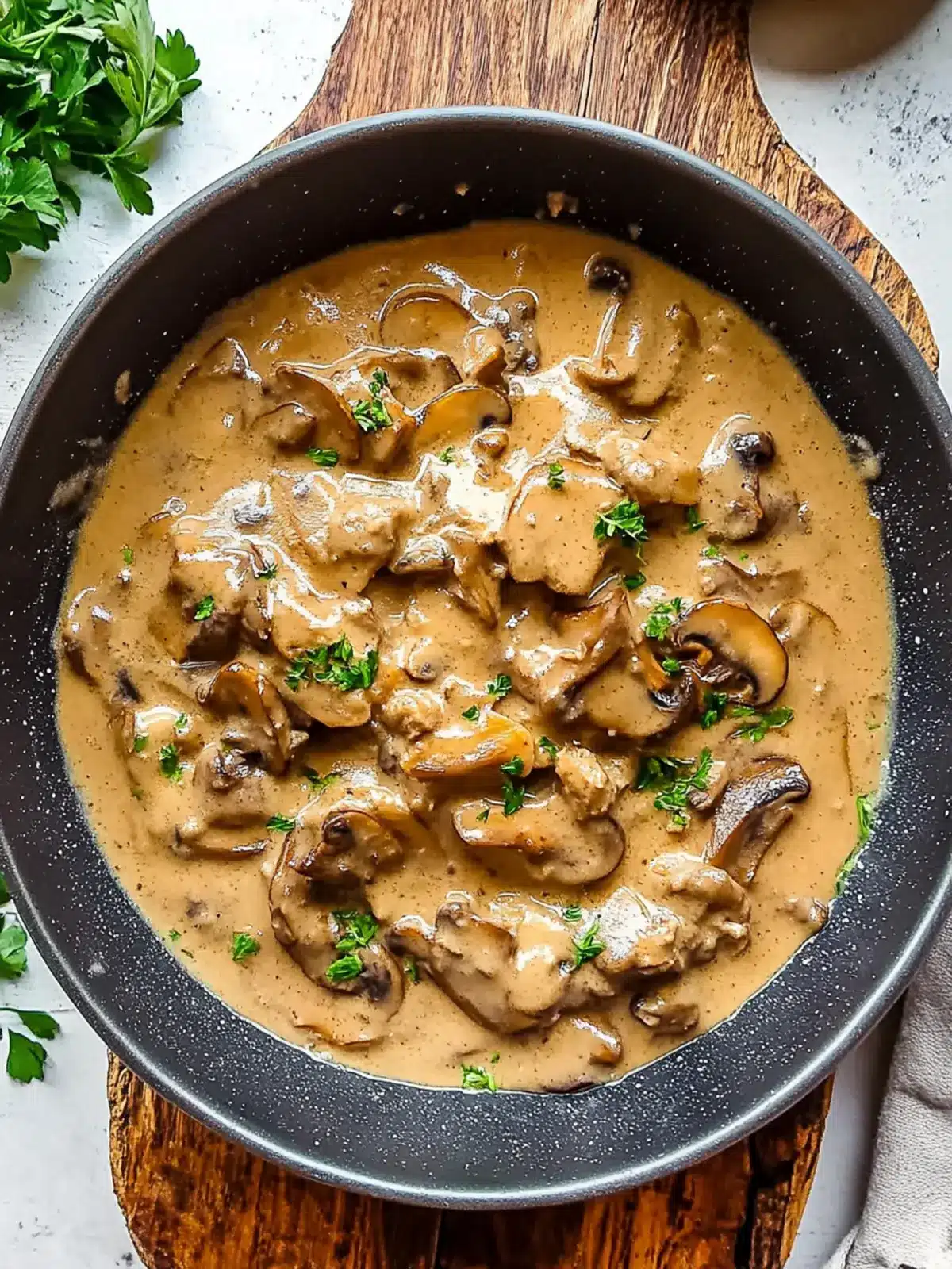 Delicious Vegan Mushroom Stroganoff in Just 30 Minutes Mushroom Stroganoff