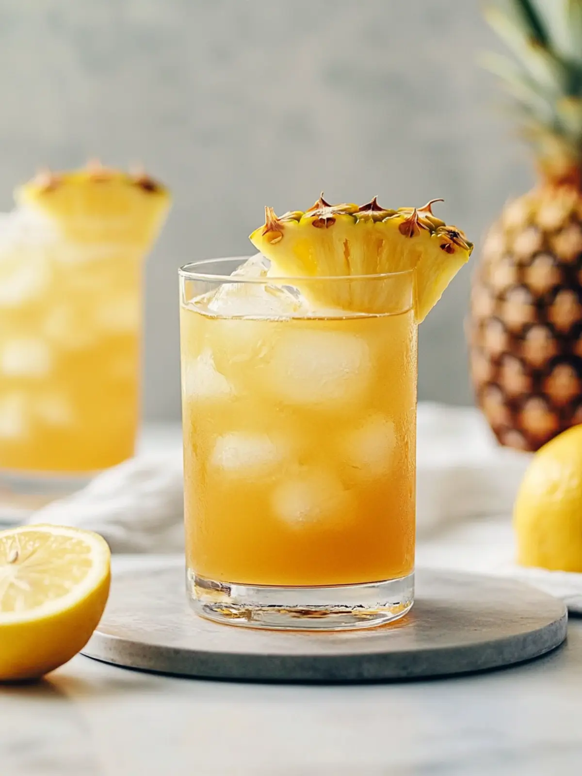 Refreshing Pineapple Bourbon Lemonade for Vibrant Summer Sips Pineapple Bourbon Lemonade