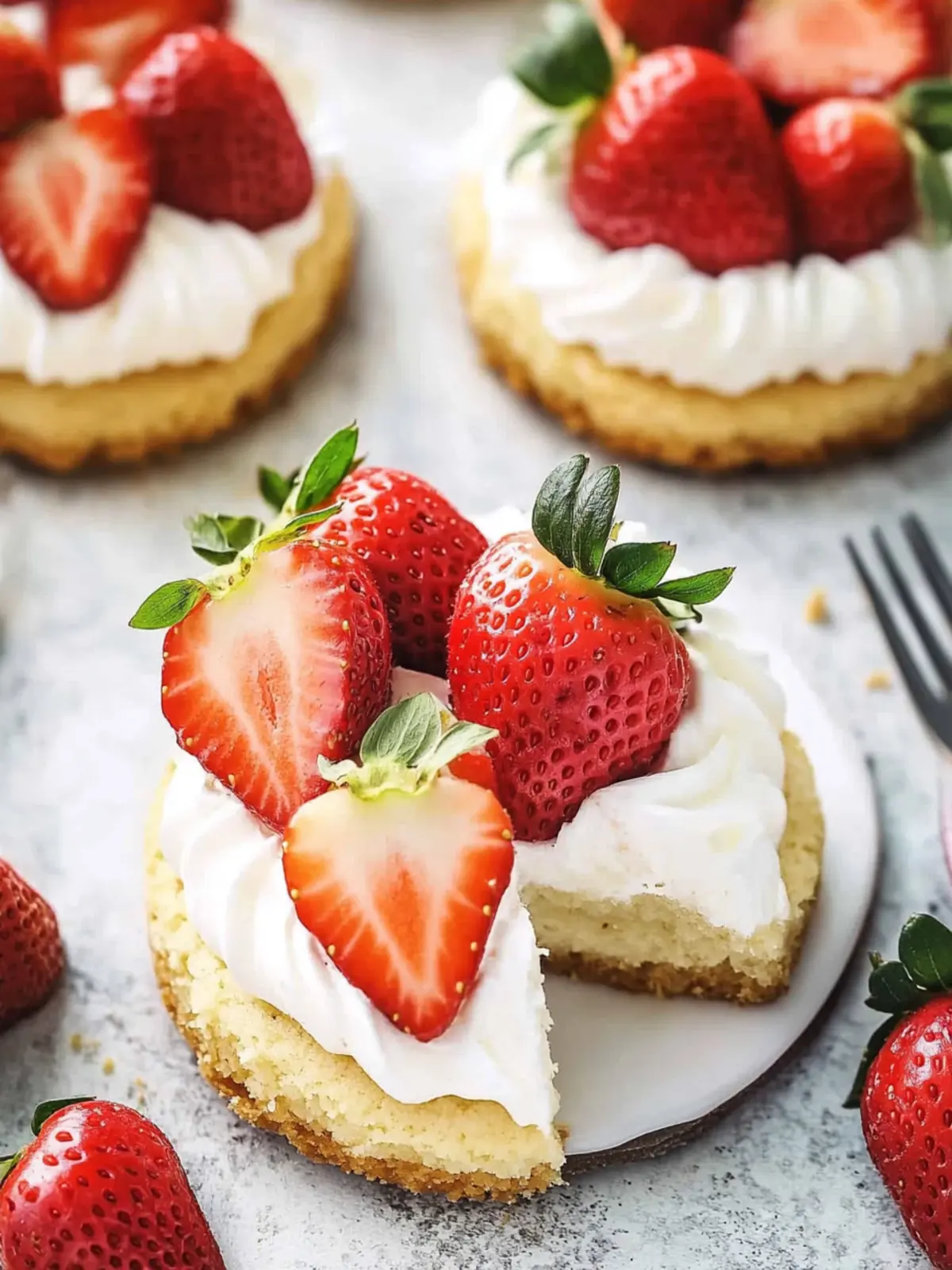 Delicious Strawberry Cheesecake Shortbreads You'll Love Strawberry Cheesecake Shortbreads