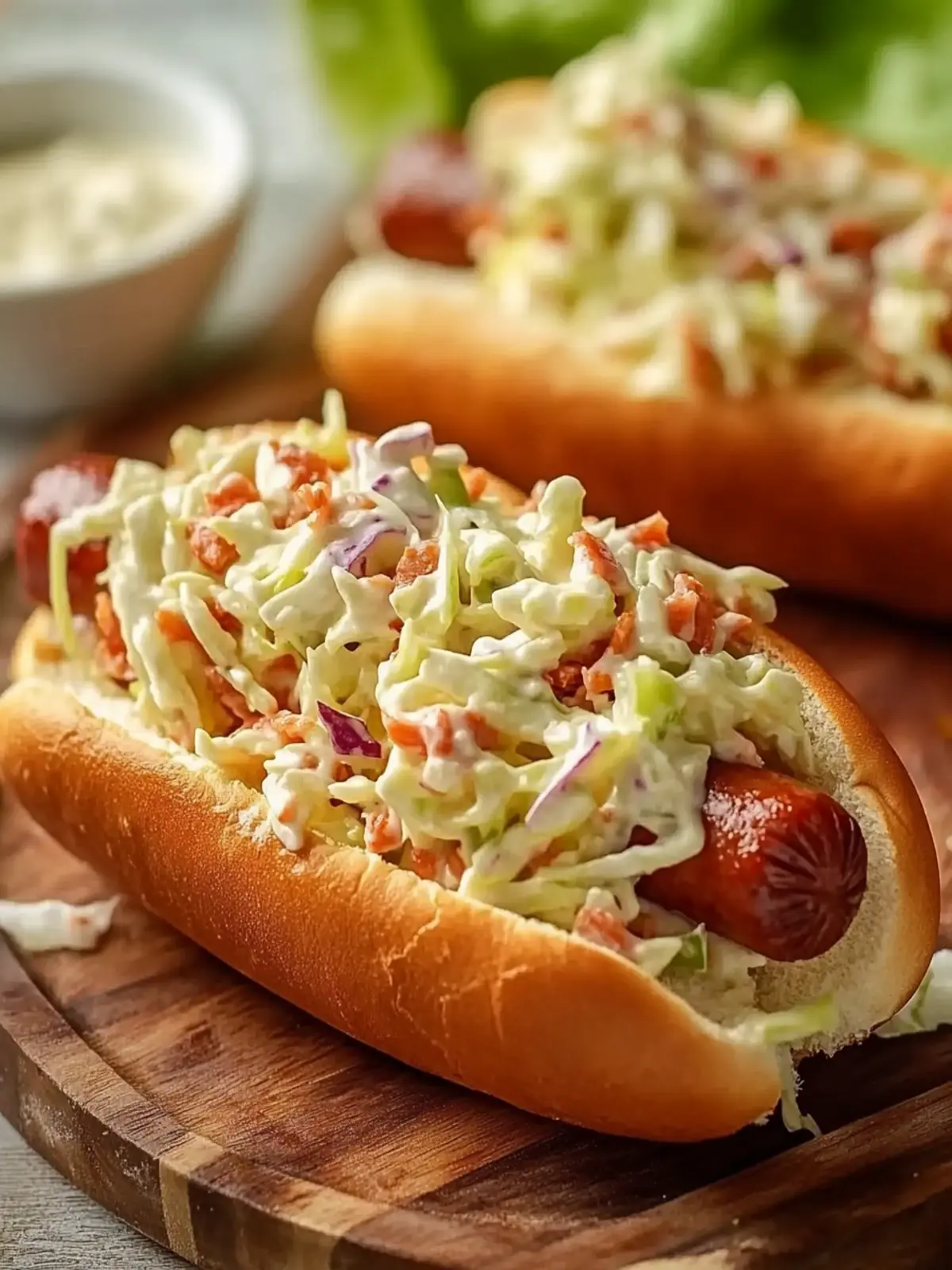 Delicious Hotdog Coleslaw: A Zesty Twist on a Classic Hotdog Coleslaw