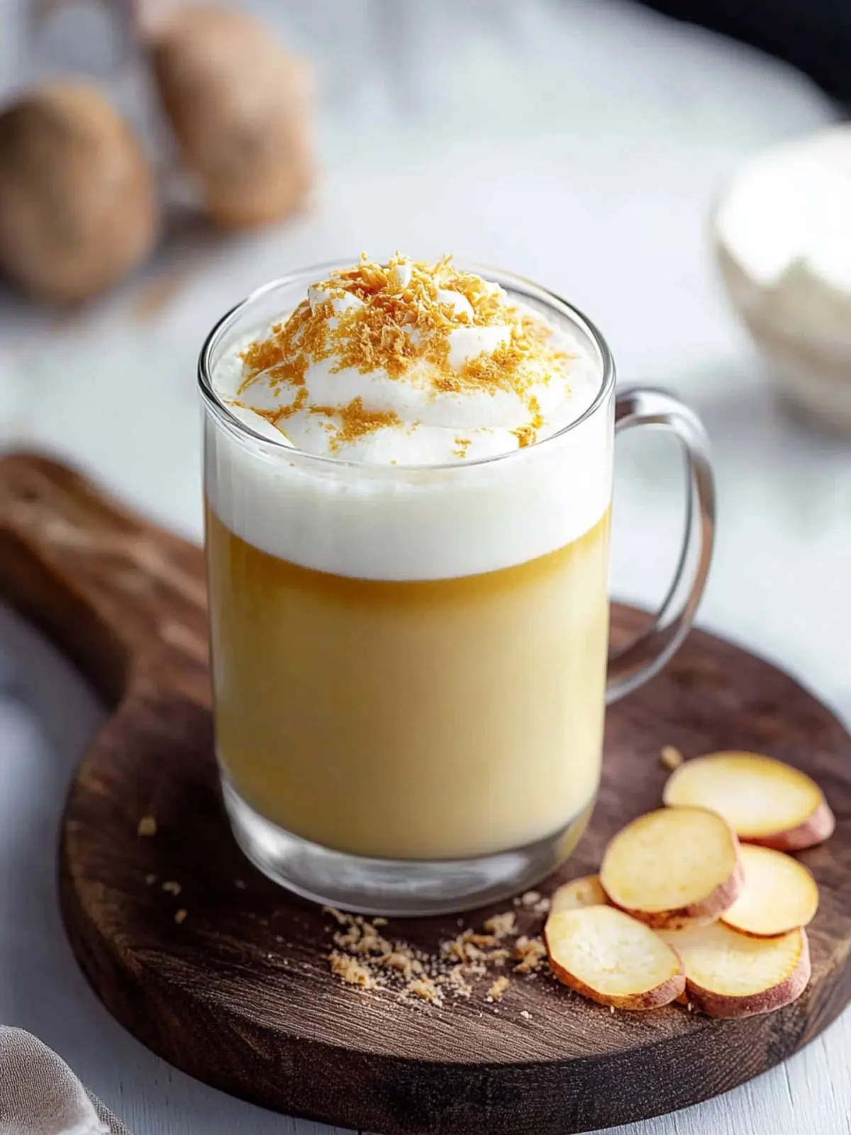 Cozy Up with Korean Sweet Potato Latte Bliss Korean Sweet Potato Latte