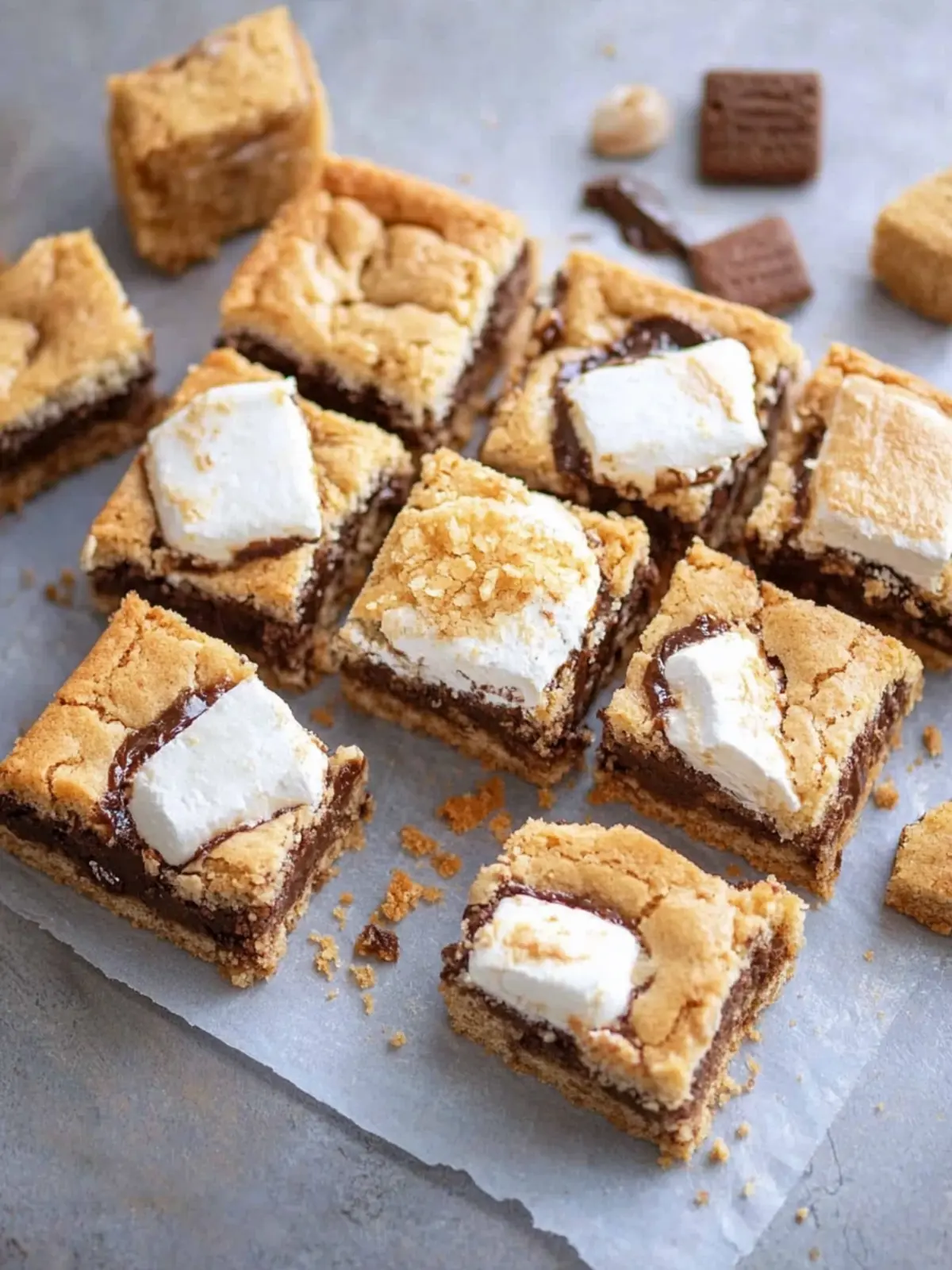 S’mores Cookie Bars: Your New Favorite Homemade Treat S’mores Cookie Bars
