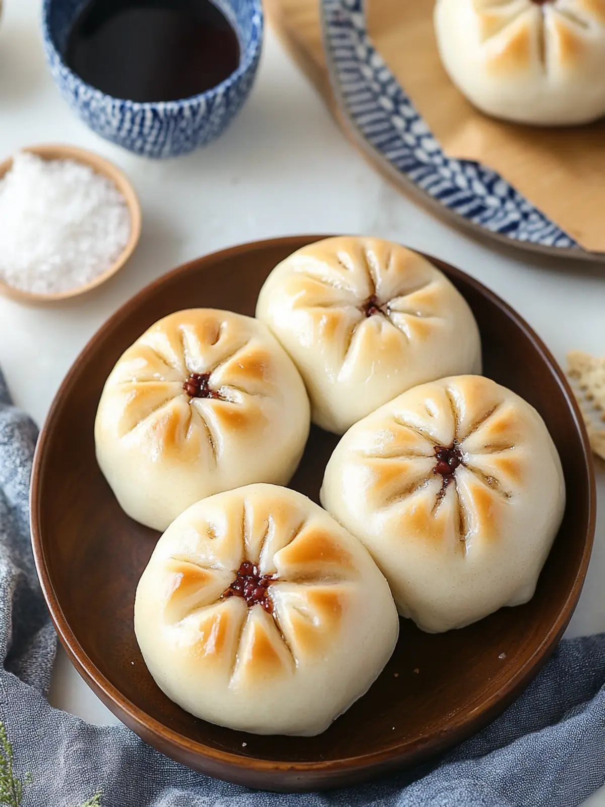 Deliciously Soft Red Bean Milk Buns You'll Love to Make Red Bean Milk Buns