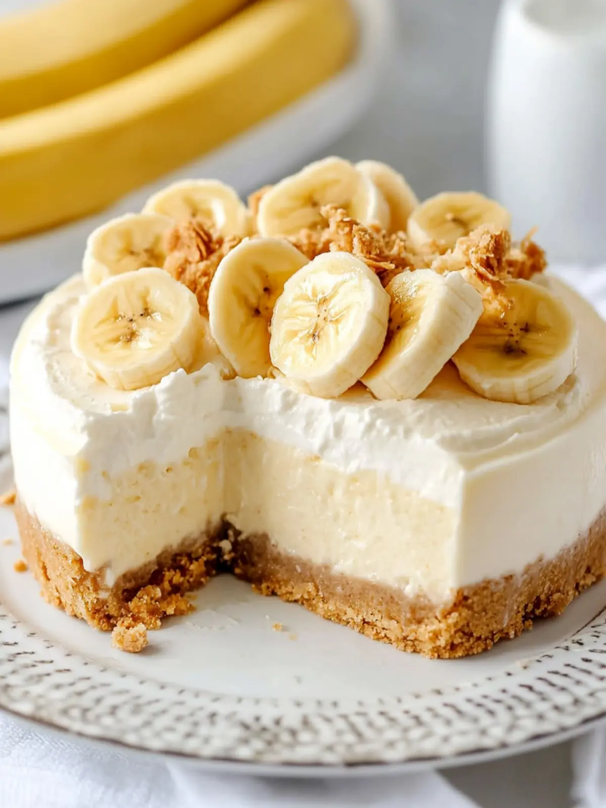 Decadent Banana Pudding Cheesecake You’ll Crave Forever Banana Pudding Cheesecake