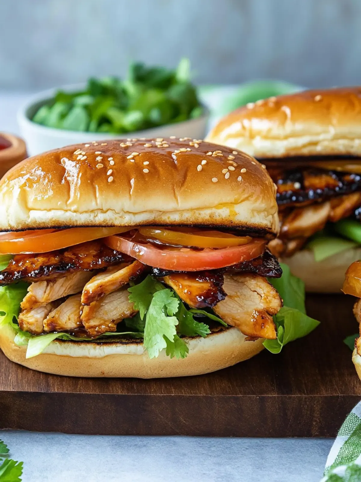 Savory Teriyaki Chicken Sandwiches That Wow Your Taste Buds Teriyaki Chicken Sandwiches