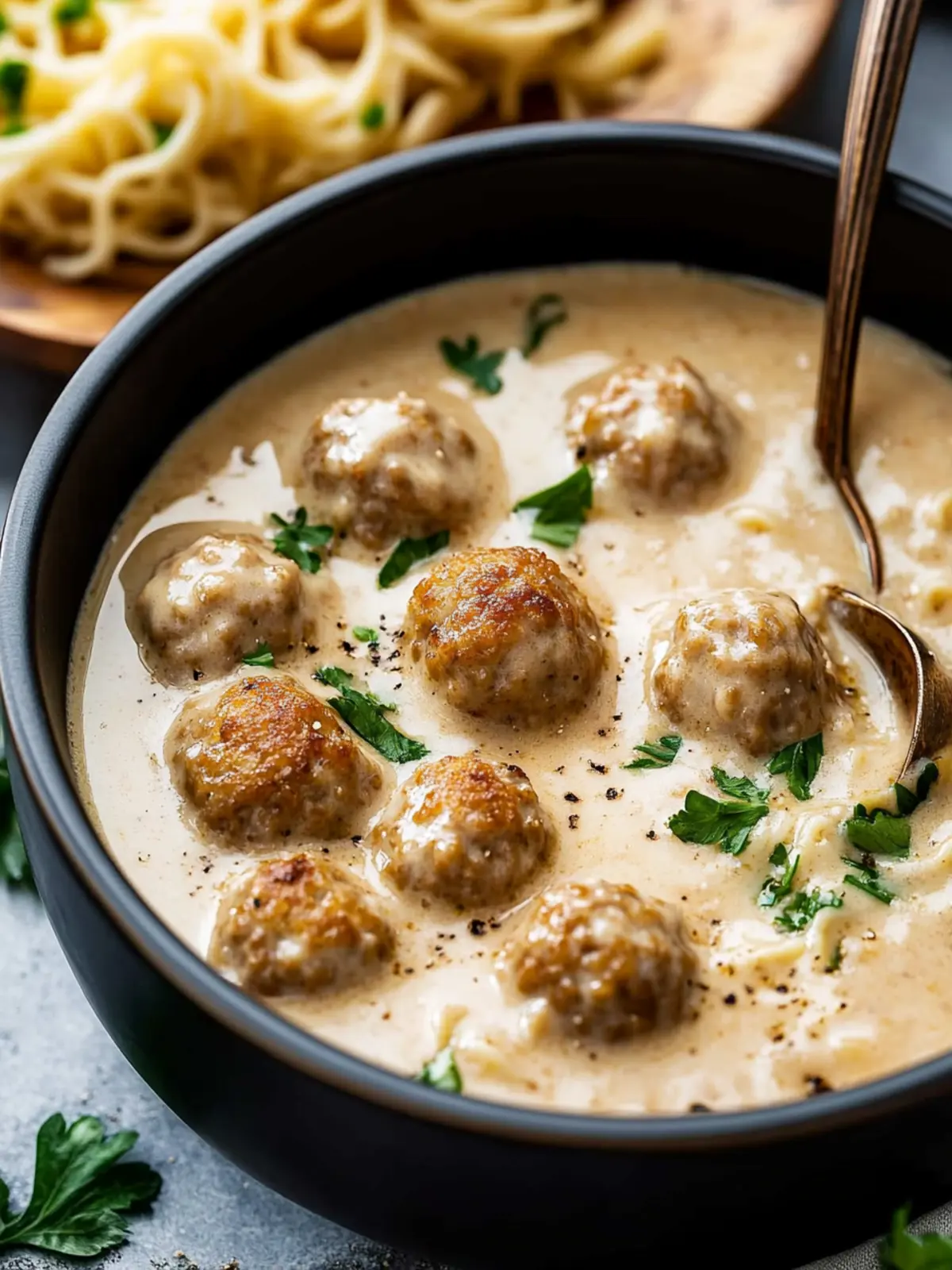 Cozy Up with Savory Swedish Meatball Soup Delight Swedish Meatball Soup