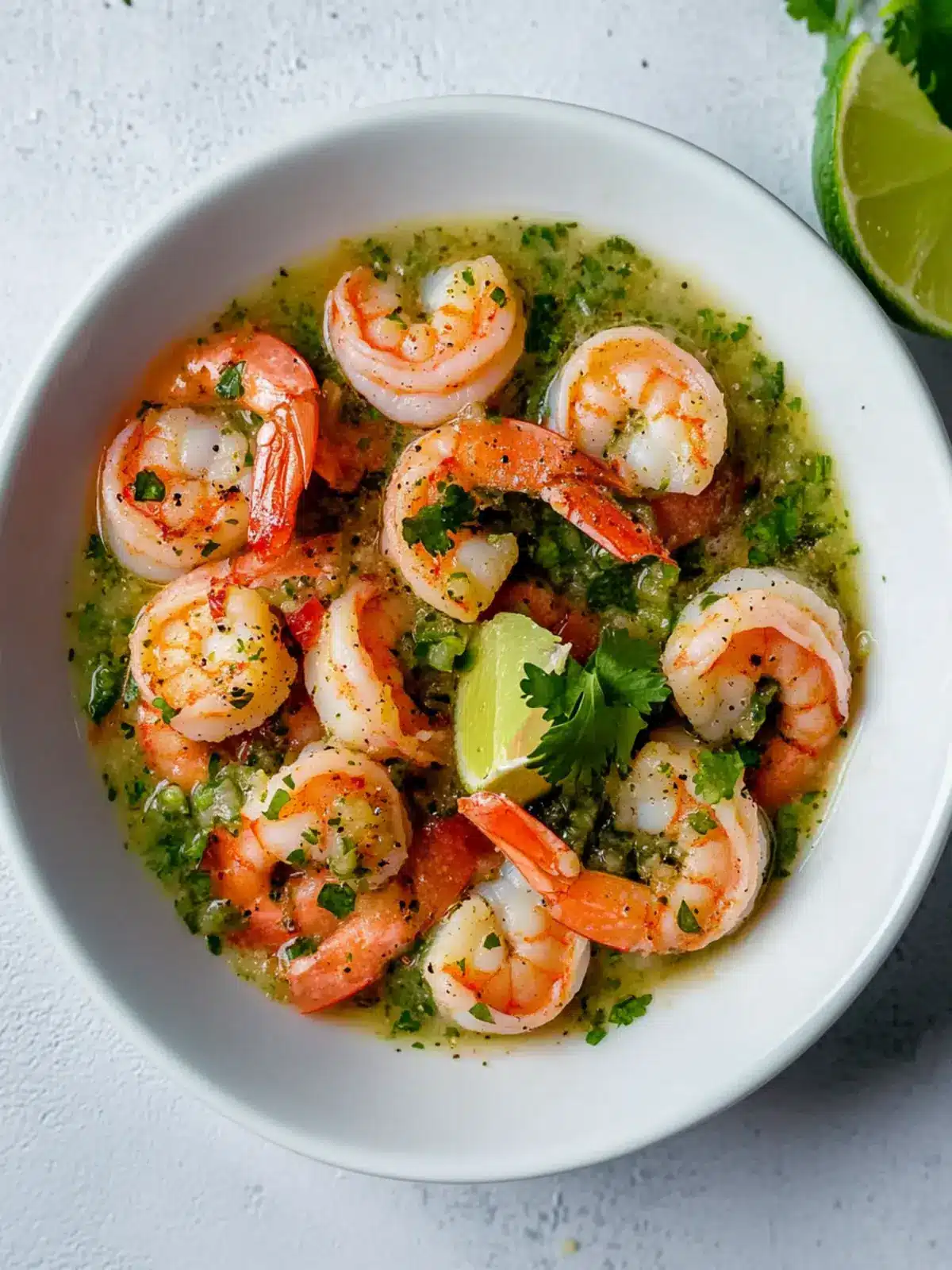 Shrimps in Culichi Salsa: A Creamy Flavor Explosion! Shrimps in Culichi Salsa