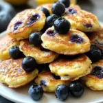 Lemon Blueberry Cottage Cheese Pancake Bites for a Zesty Morning Lemon Blueberry Cottage Cheese Pancake Bites
