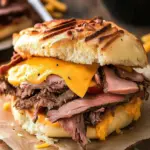 Homemade Beef and Cheddar Sandwiches That Beat Fast Food Beef and Cheddar Sandwiches