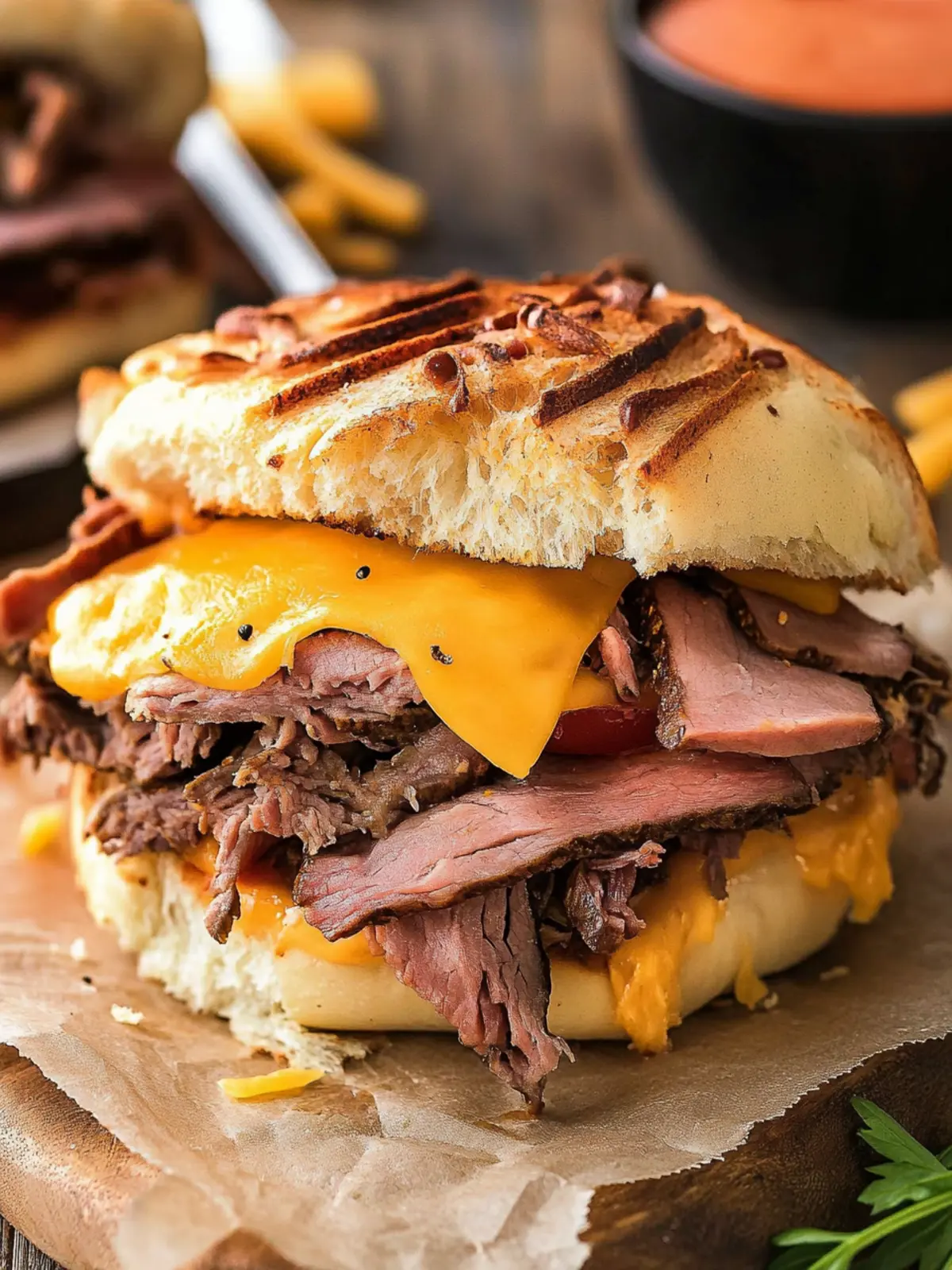 Homemade Beef and Cheddar Sandwiches That Beat Fast Food Beef and Cheddar Sandwiches