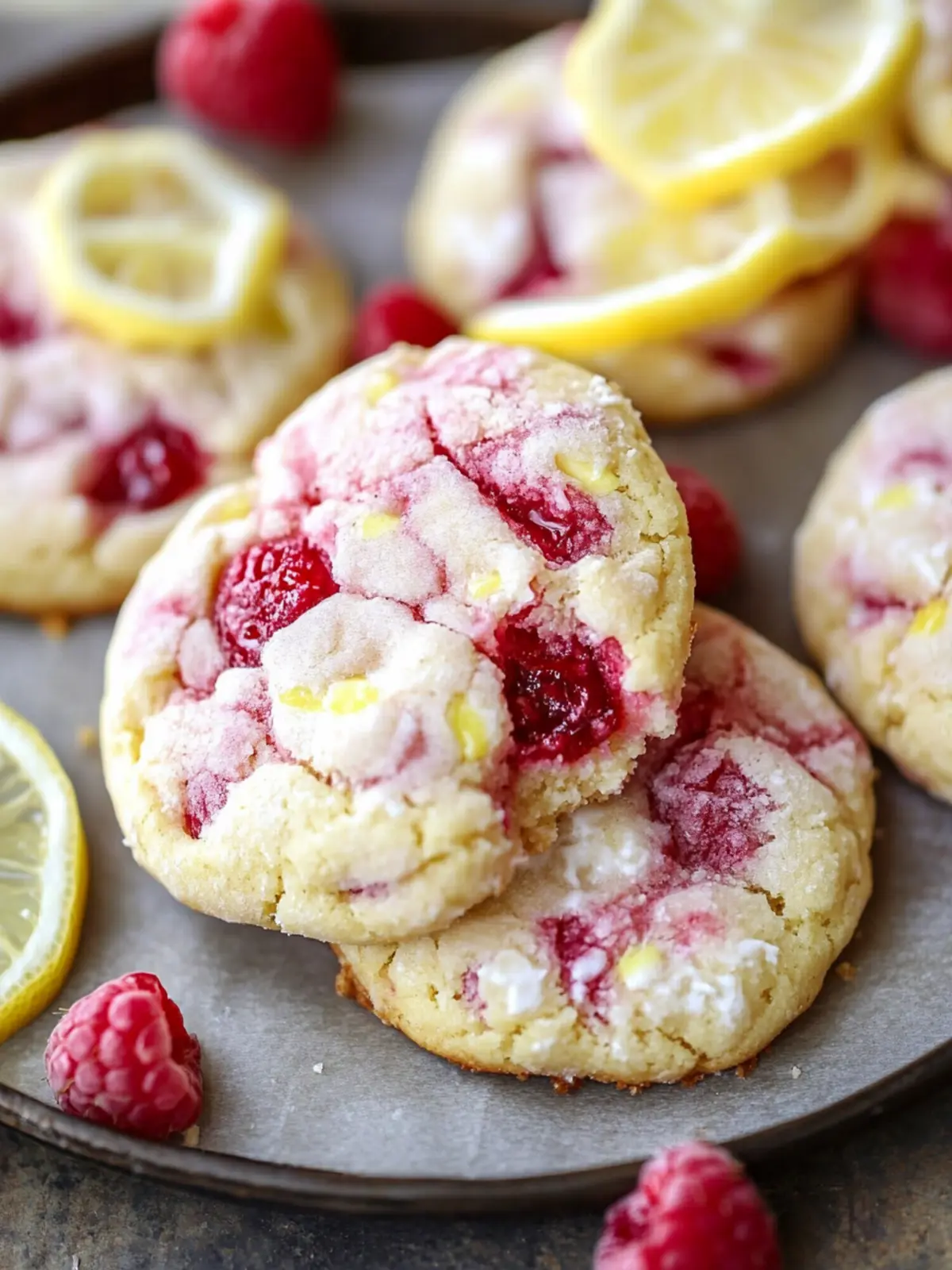 Delicious Lemon Raspberry Cookies You’ll Love to Bake! Lemon Raspberry Cookies