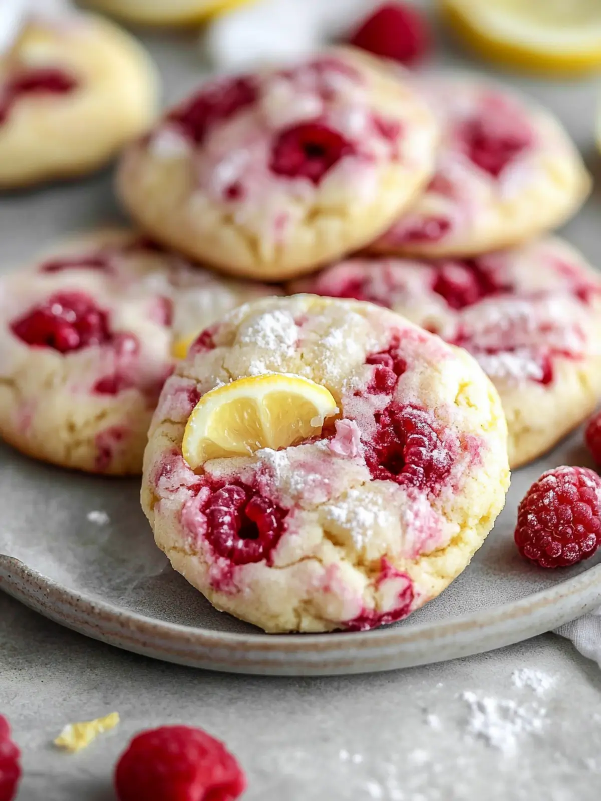 Delicious Lemon Raspberry Cookies You’ll Love to Bake! Lemon Raspberry Cookies