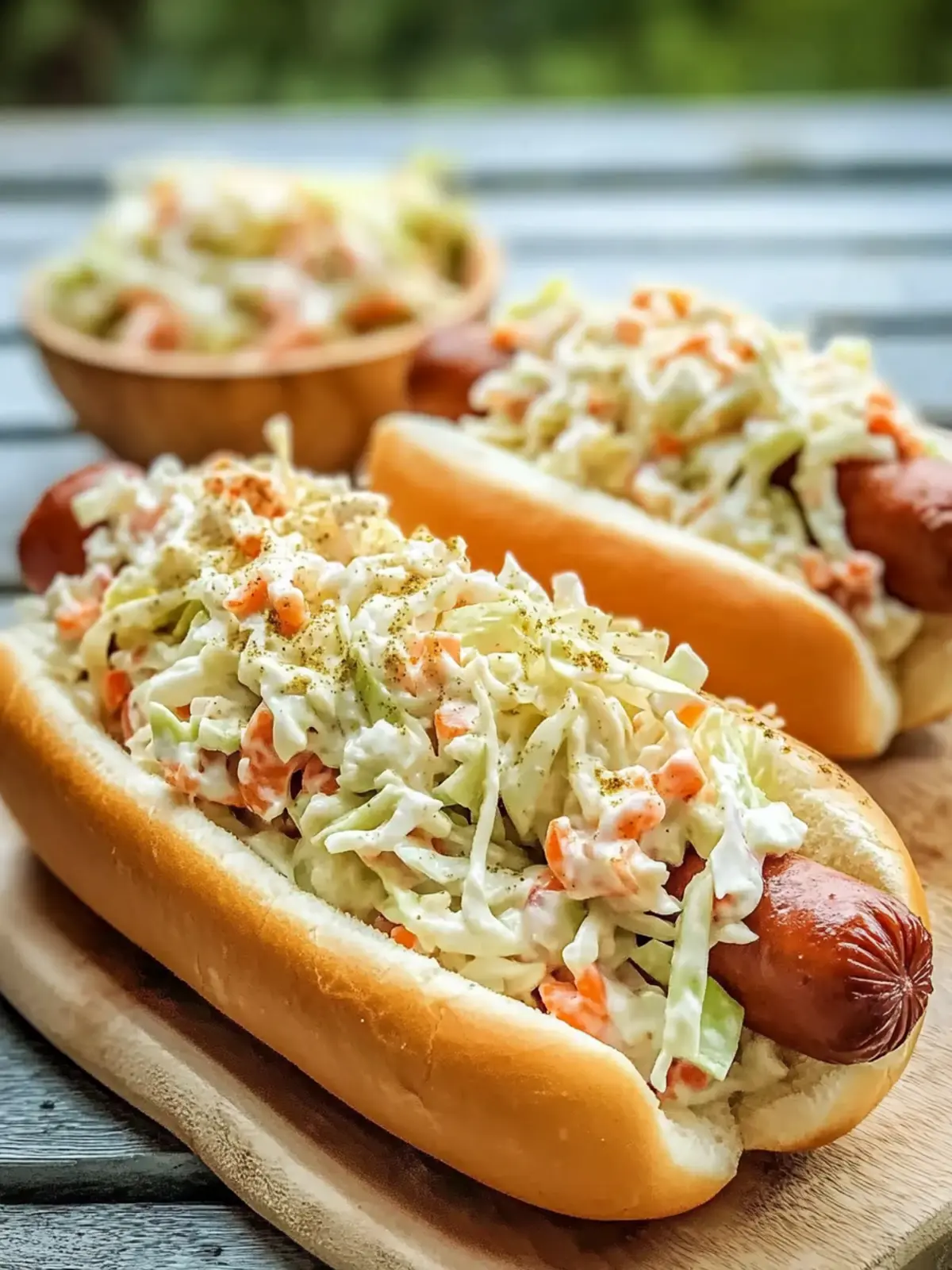 Delicious Hotdog Coleslaw: A Zesty Twist on a Classic Hotdog Coleslaw