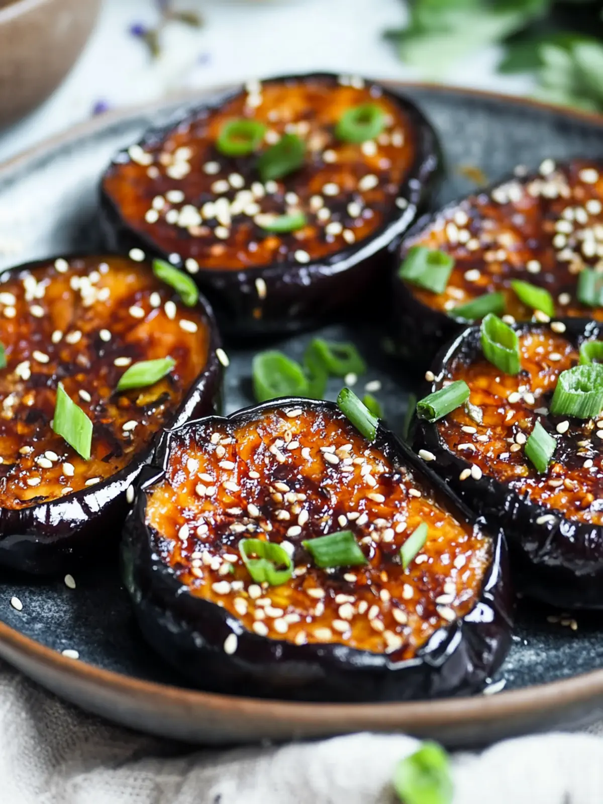 Crispy Miso Glazed Eggplant for Irresistible Flavor Bliss Crispy Miso Glazed Eggplant