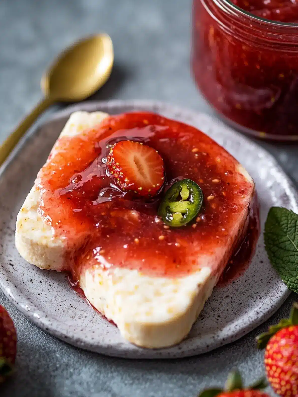 Sweet and Spicy Strawberry Jalapeno Jam for Home Cooks Strawberry Jalapeno Jam