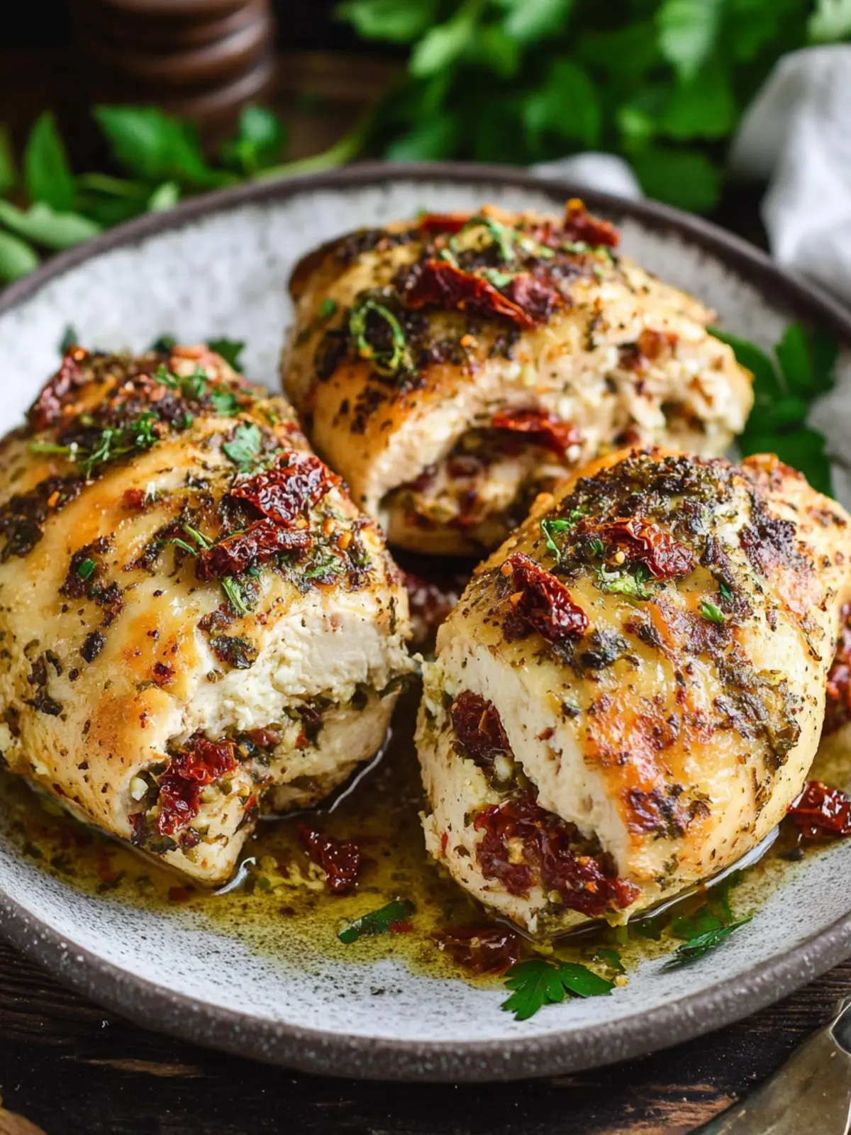 Sun Dried Tomato Feta Stuffed Chicken for a Flavorful Feast Sun Dried Tomato Feta Stuffed Chicken