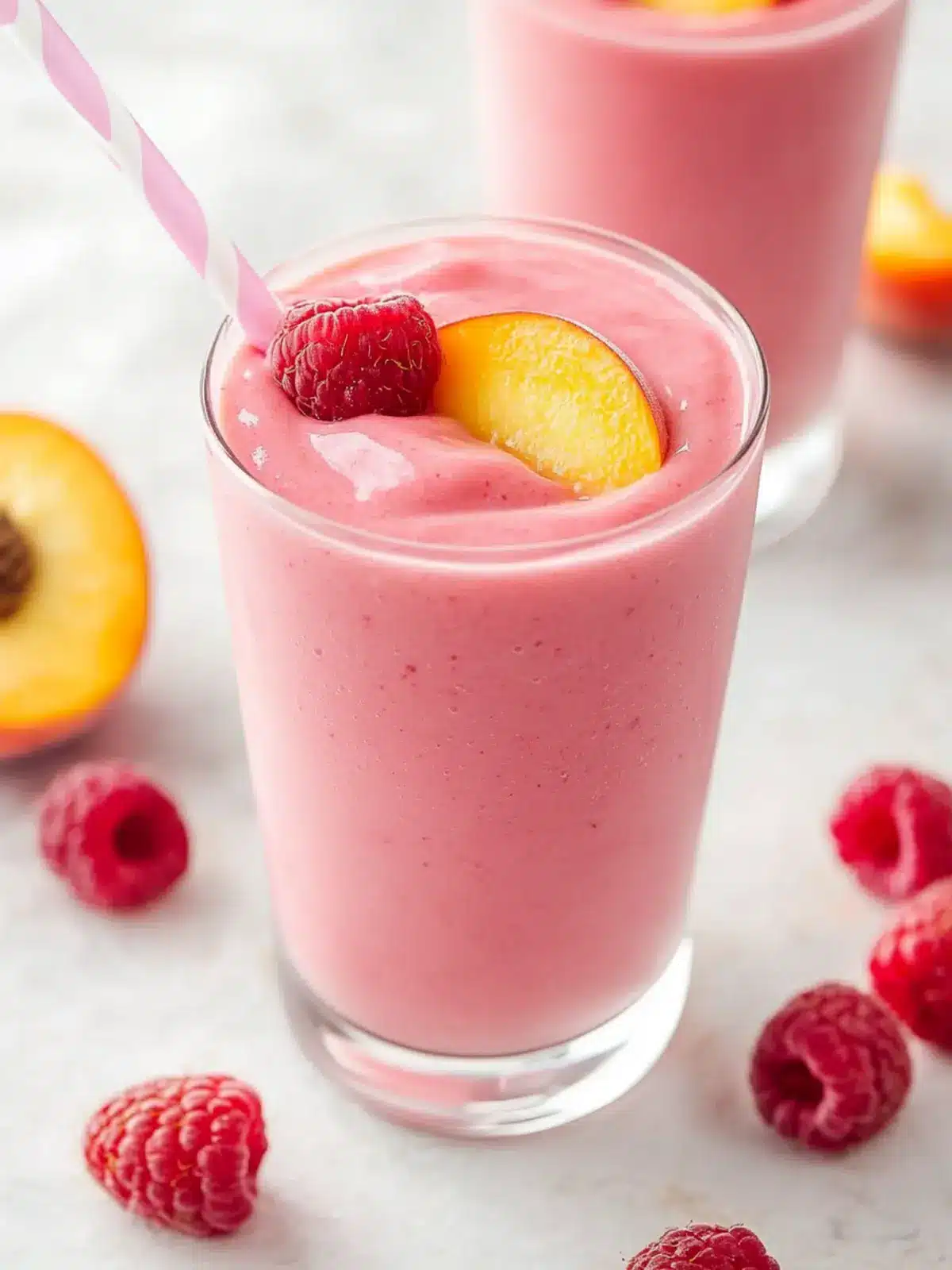 Delicious Raspberry Peach Smoothie for a Refreshing Boost Raspberry Peach Smoothie