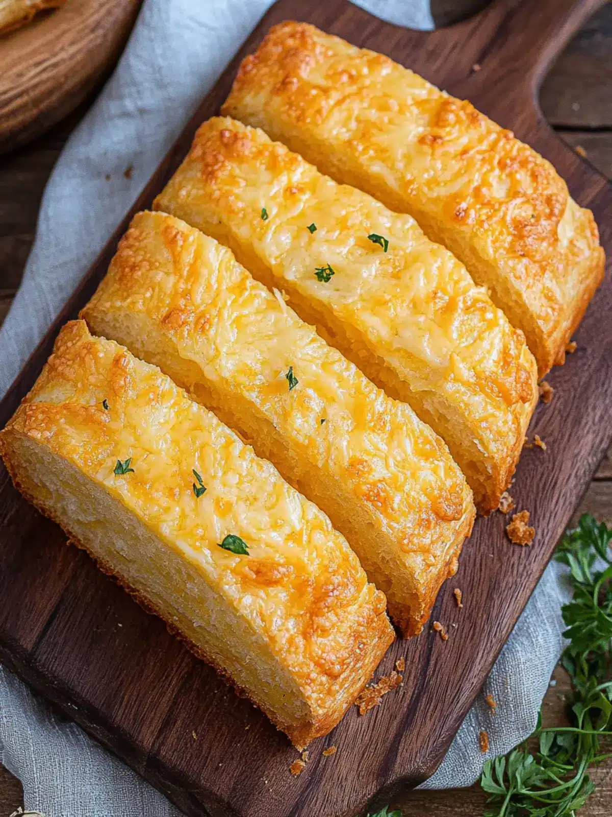 Melt-in-Your-Mouth Cheese Bread Perfect for Any Gathering Cheese Bread