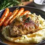 Creamy Chicken with Mashed Potatoes & Glazed Carrots Bliss Chicken with Mashed Potatoes & Glazed Carrots