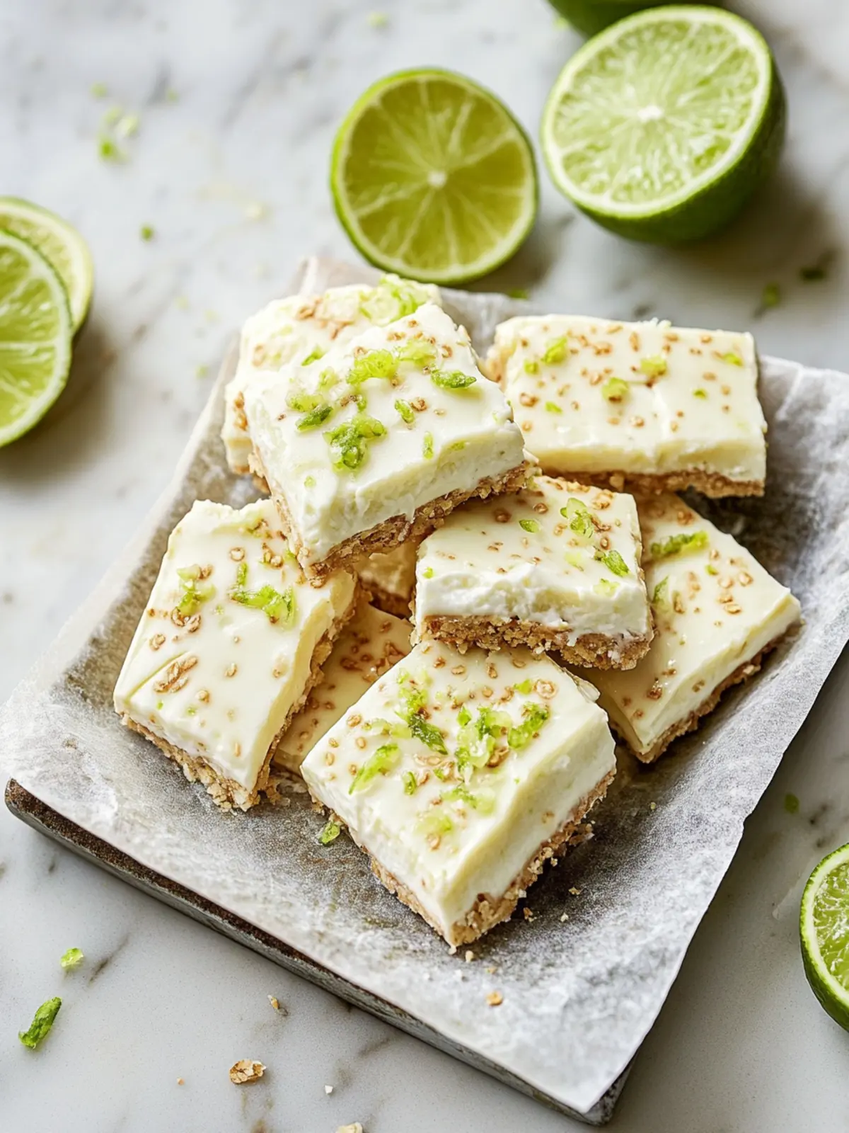 Zesty Key Lime Pie Yogurt Bark for a Cool Sweet Treat Key Lime Pie Yogurt Bark
