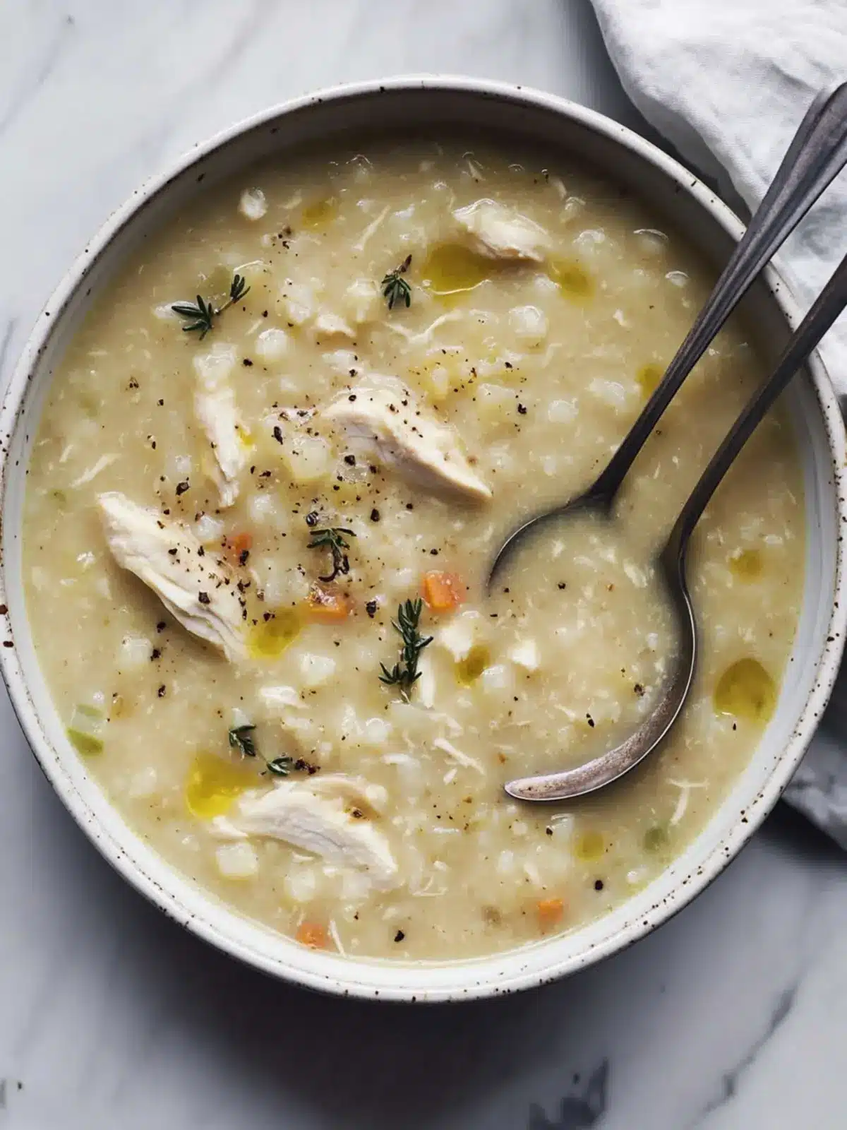 Rich and Creamy Cauliflower Chicken Soup for Cozy Nights Cauliflower Chicken Soup