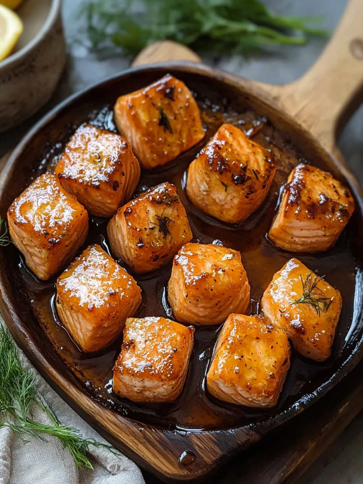 Savor Hot Honey Salmon Bites for a Flavorful Escape Hot Honey Salmon Bites
