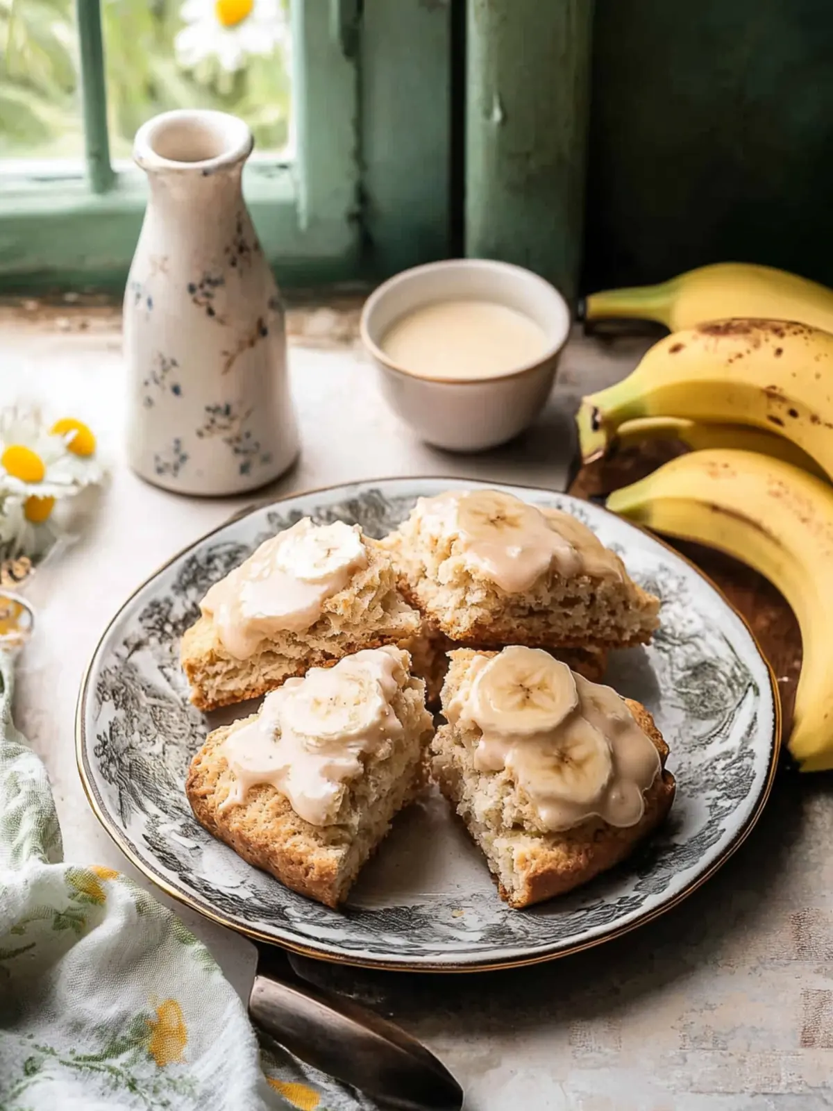 Deliciously Fluffy Banana Scones You Can't Resist Banana Scones