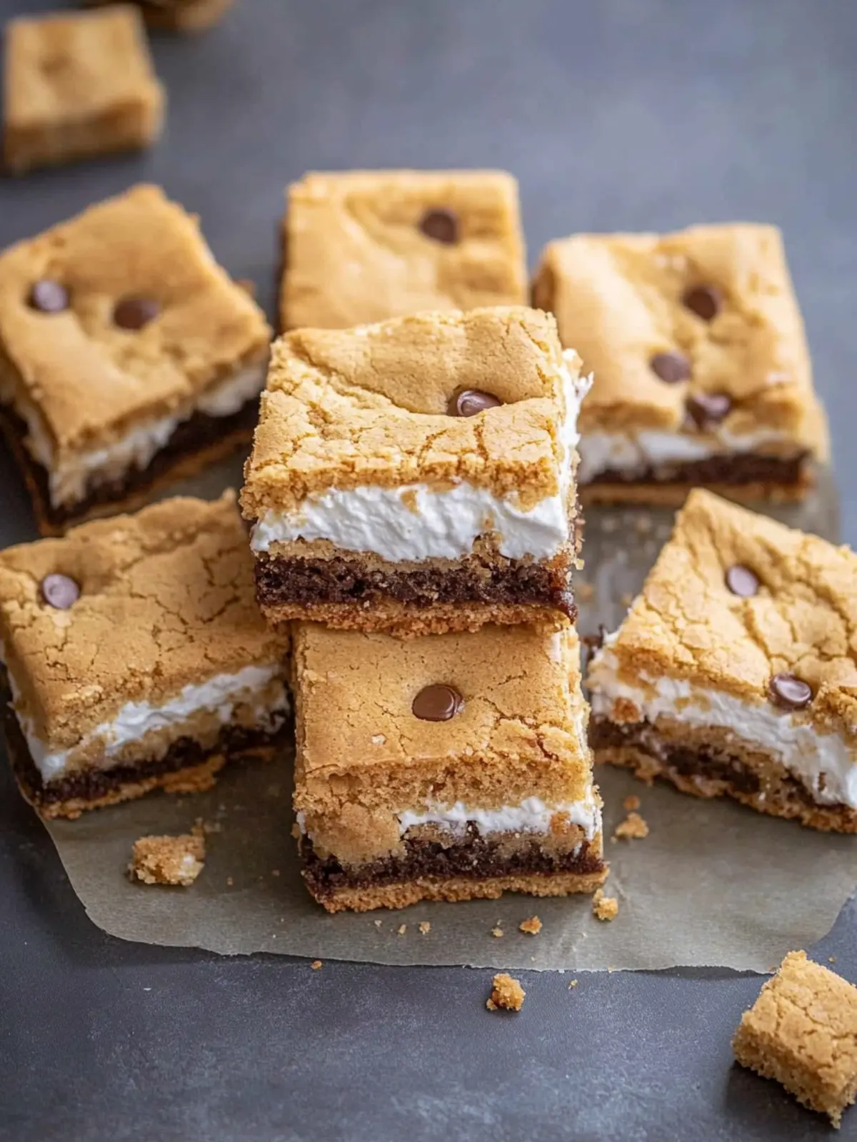S’mores Cookie Bars: Your New Favorite Homemade Treat S’mores Cookie Bars